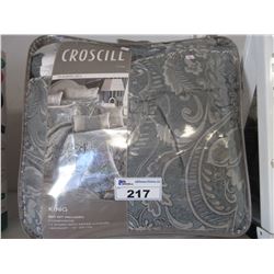 CROSCILL GABRIJEL KING SIZE COMFORTER SET