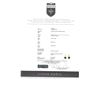 Image 2 : 14KT. GOLD BLACK DIAMOND (2.70CT) EARRINGS (1.50GRMS) MADE IN CANADA. APPRAISED $1650