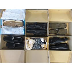 6 ASSORTED SIZED SHOES