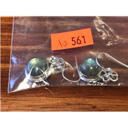 STERLING SILVER MOONSTONE EARRINGS