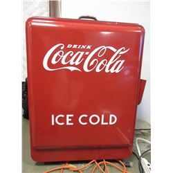 DRINK COCA-COLA ICE COLD FREEZER (AS-IS)