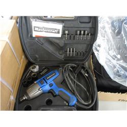 MASTERCRAFT CORDED DRILL & SET OF SOCKETS
