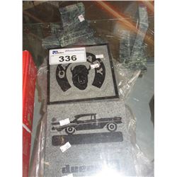 CALGARY ALE & DUECK GMC NATURAL MARBLE BLACK GRANITE & STANDS