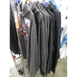 8 NEW ASSORTED SIZED SPORTS HOODIES