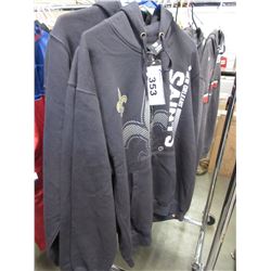 6 NEW ASSORTED SIZED NFL HOODIES