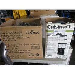 CUISINART 12 CUP COFFEE MAKER/PRESSURE COOKER