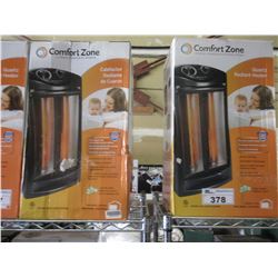 2 COMFORT ZONE RADIANT HEATERS