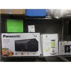 PANASONIC MICROWAVE OVEN/COFFEE GRINDER/SLOW COOKER/POWER BLENDER/ELECTRIC KETTLE