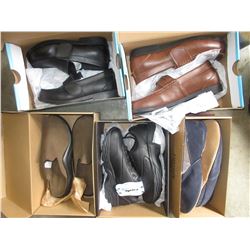 5 PAIRS OF ASSORTED SHOES