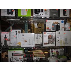 STARFRIT MEAT GRINDER/IMMERSION BLENDER/ELECTRIC KETTLE/HAND MIXER/BURR GRINDER/RICE COOKER/2-SLICE
