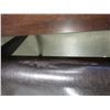 Image 2 : BURNISHED FINISHED BENCH W/O BACK (SLIGHT COSMETIC DAMAGE) & WOODEN BENCH