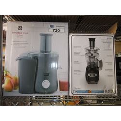 JUICE EXTRACTOR/8-CUP FOOD PROCESSOR