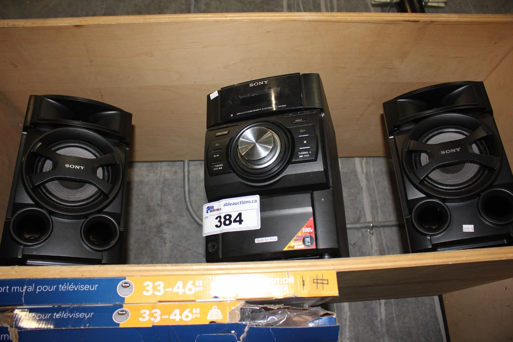 Sony Mini Hi Fi Component System Mhc Ec69i With Speakers Sony Mini Hi Fi Component System Mhc Ec69i With Speakers