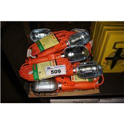 LOT OF WORK LIGHTS