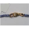 Image 2 : UNISEX ROUGH SAPPHIRE NECKLACE-APPRAISED VALUE $270