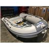 Image 1 : BAKERVEIW 8' INFLATABLE BOAT WITH WELDED ALUMINUM DOUBLE HULLED BOTTOM MODEL # ALU-240D