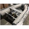 Image 2 : BAKERVEIW 8' INFLATABLE BOAT WITH WELDED ALUMINUM DOUBLE HULLED BOTTOM MODEL # ALU-240D