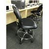 Image 2 : BIOFIT BLACK LEATHER AND METAL FRAME FULLY ADJUSTABLE PNEUMATIC MOBILE LAB CHAIR