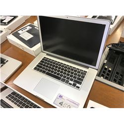 APPLE MACBOOK PRO 15'', MODEL A1286, SERIAL NUMBER C02HL0XUDW47, SPECS AND PASSWORD/ICLOUD LOCK