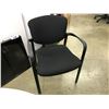Image 2 : HAWORTH IMPROVE BLACK STACKING CLIENT CHAIR