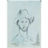 Image 1 : AMEDEO MODIGLIANI Italian 1884-1920 Graphite