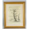 Image 2 : SALVADOR DALI Spanish 1904-1989 Graphite on Paper