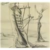 Image 5 : SALVADOR DALI Spanish 1904-1989 Graphite on Paper