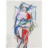 Image 3 : WILLEM DE KOONING 1904-97 Pastel on Paper Abstract