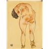 Image 1 : EGON SCHIELE Austrian1890-1918 Watercolor on Paper