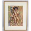 Image 2 : PINCHUS KREMEGNE Russian 1890-1981Gouache on Paper