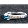 Image 2 : 0.46ct Square Cut I-J Coloured Diamond Ring