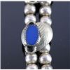 Image 10 : Navajo Sterling Silver Lapis Squash Blossom