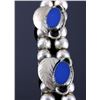 Image 9 : Navajo Sterling Silver Lapis Squash Blossom