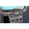 Image 4 : Signed Navajo Sterling Silver Turquoise Cuff