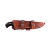 Image 9 : CFK Damascus & Buffalo Horn Knife w/ Scabbard