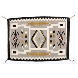 Early Navajo Klagetoh Pattern Wool Rug RARE