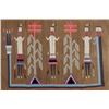Image 3 : Navajo Rainbow Yei Pattern Wool Rug