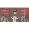 Image 4 : Navajo Rainbow Yei Pattern Wool Rug