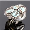 Image 2 : Excellent Navajo Sterling Silver Turquoise Cuff