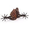 Image 1 : Early Etched California Style Cowboy Spurs