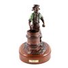 Image 1 : Original G.C. Wentworth "Rodeo Clown" Bronze