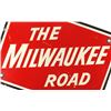 Image 2 : The Milwaukee Road Reflective Steel Car Sign