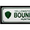 Image 2 : Yellowstone National Park Boundary Line Sign