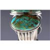 Image 7 : Navajo Sterling Silver Turquoise Cuff