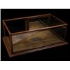 Image 6 : Early Oak Mercantile Display Case w/ Mirrored Back