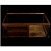 Image 7 : Early Oak Mercantile Display Case w/ Mirrored Back