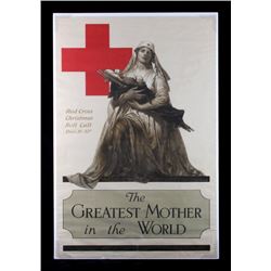 Original WWI American Red Cross Poster