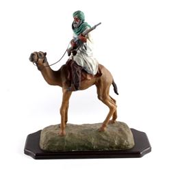 Original G.C. Wentworth  Arab on Camel  Sculpture