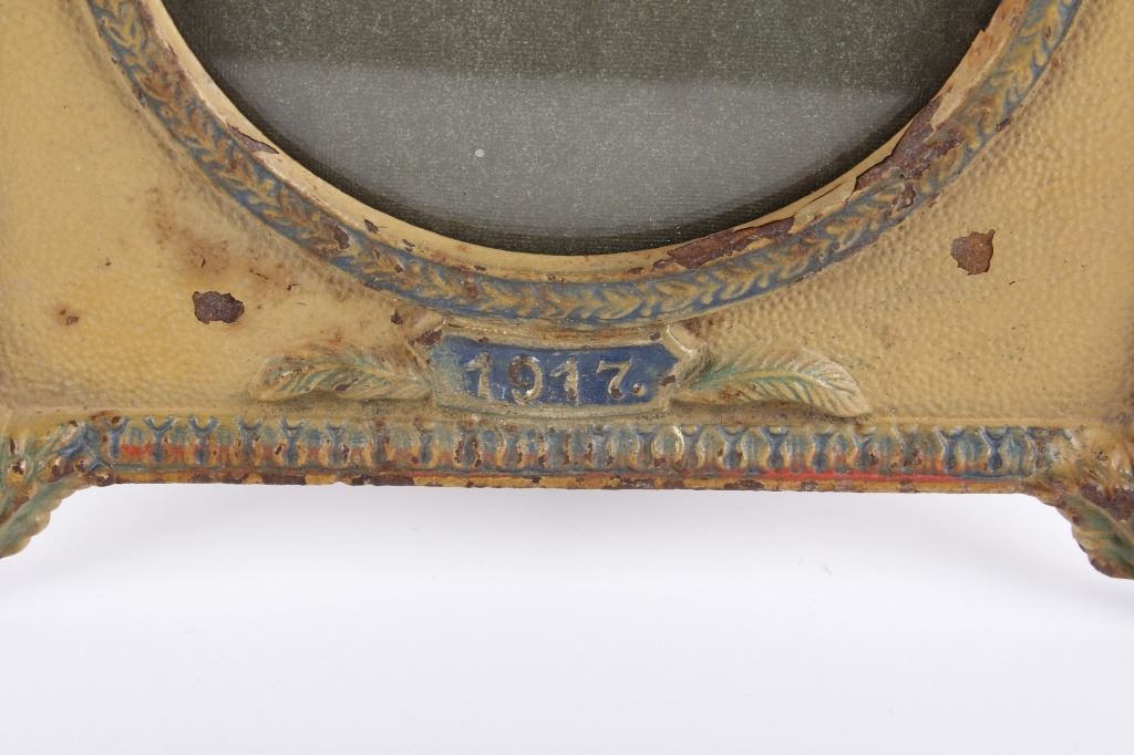 1917 WWI Cast Iron Springfield 1903 Picture Frames