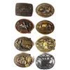 Image 1 : Collection Of NFR Hesston Limited Edition Buckles